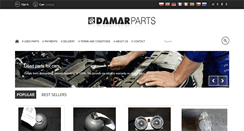 Desktop Screenshot of damarparts.com